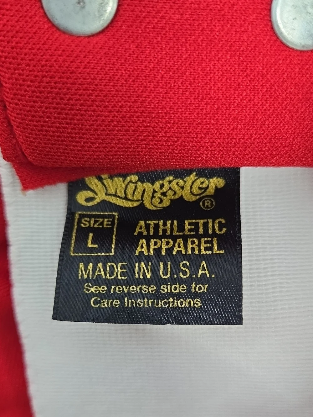 NEW Vintage Swingster Red Athletic Coach's Shorts 35-36W